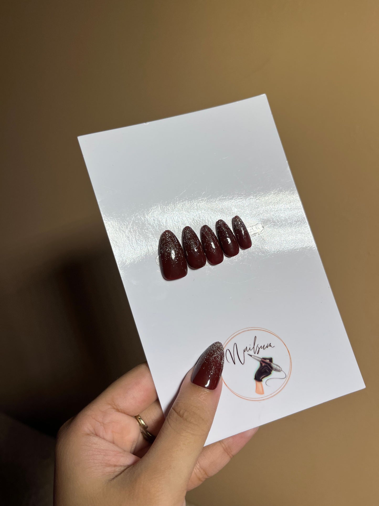 SPARKLING RED SET - Nailsum