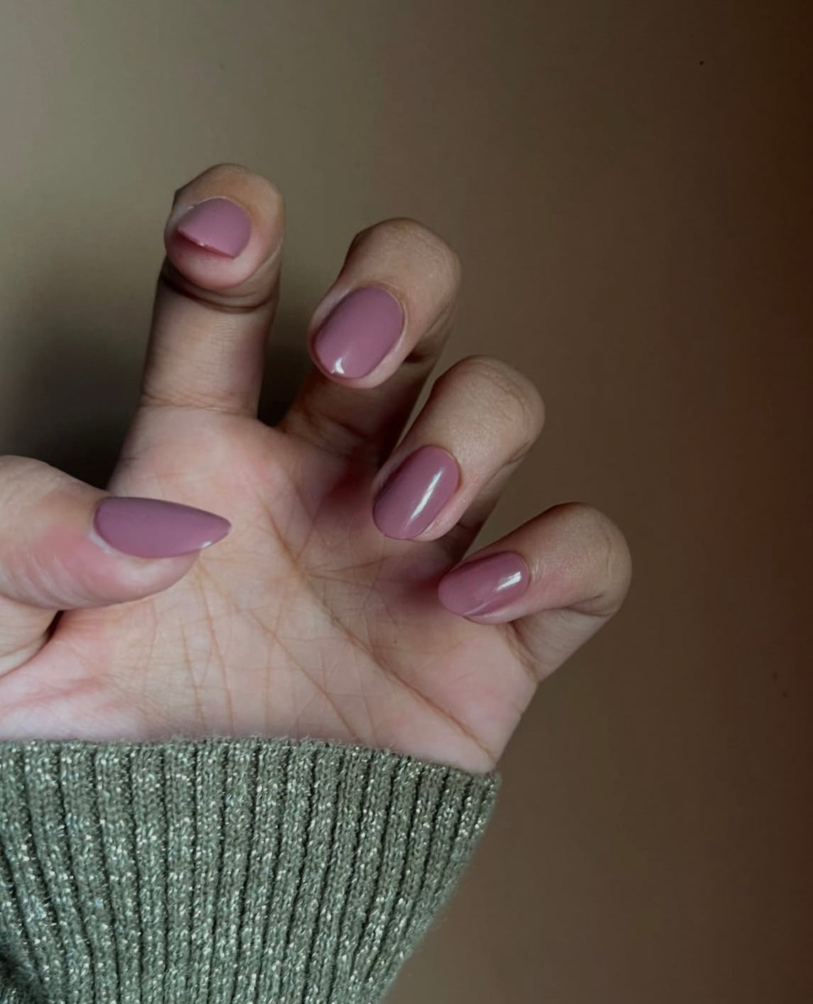 MAUVE SOLID SET - Nailsum