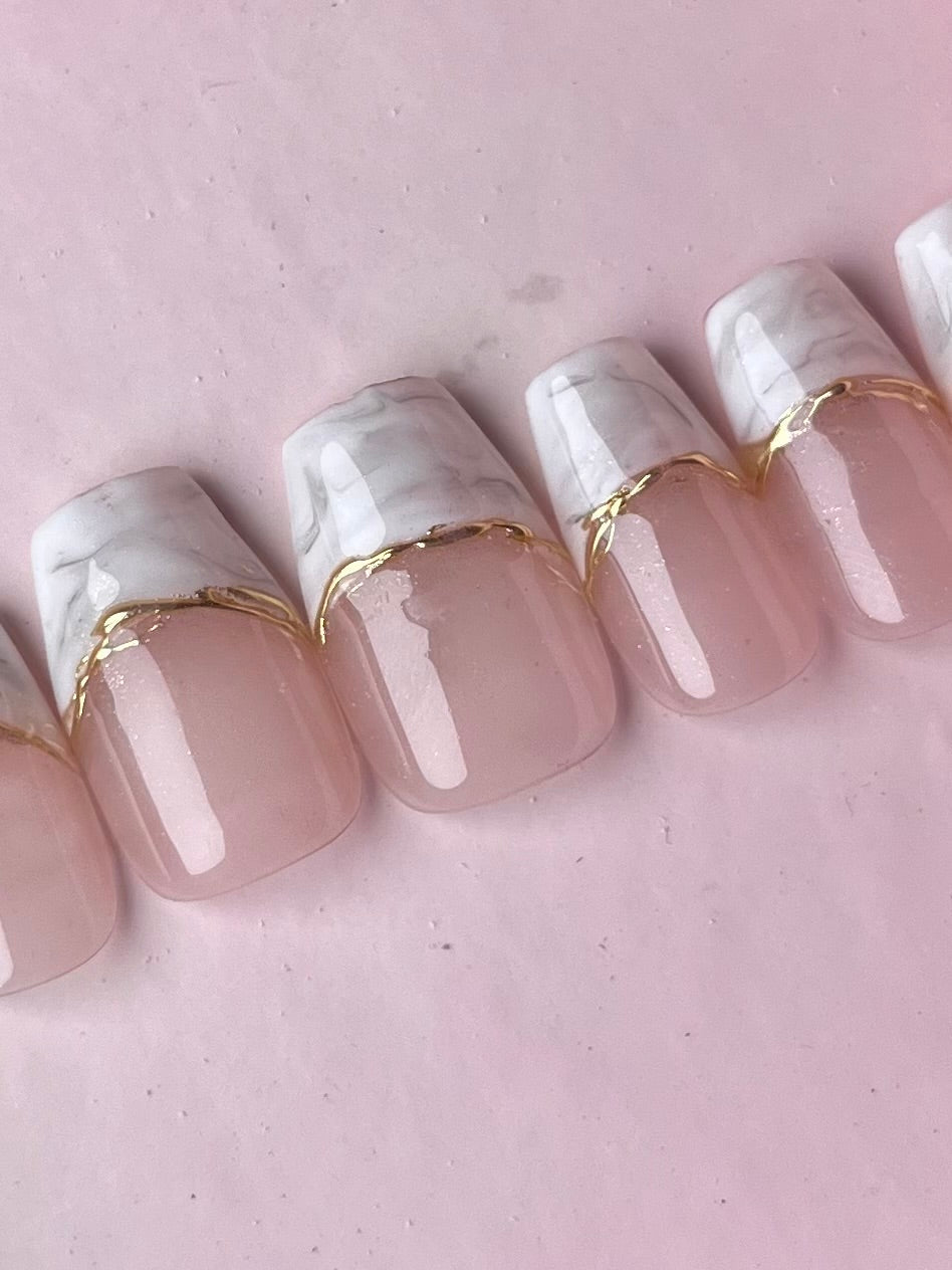 MARBLE CHROME FRENCH SET