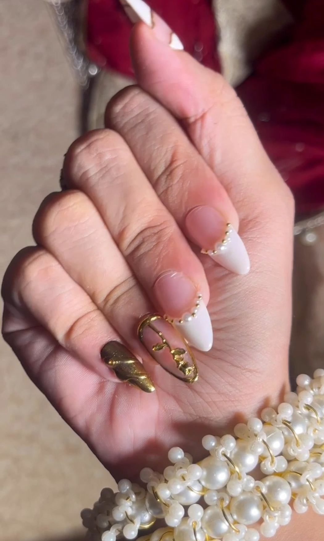 ZARI SET (OFF WHITE) - Nailsum