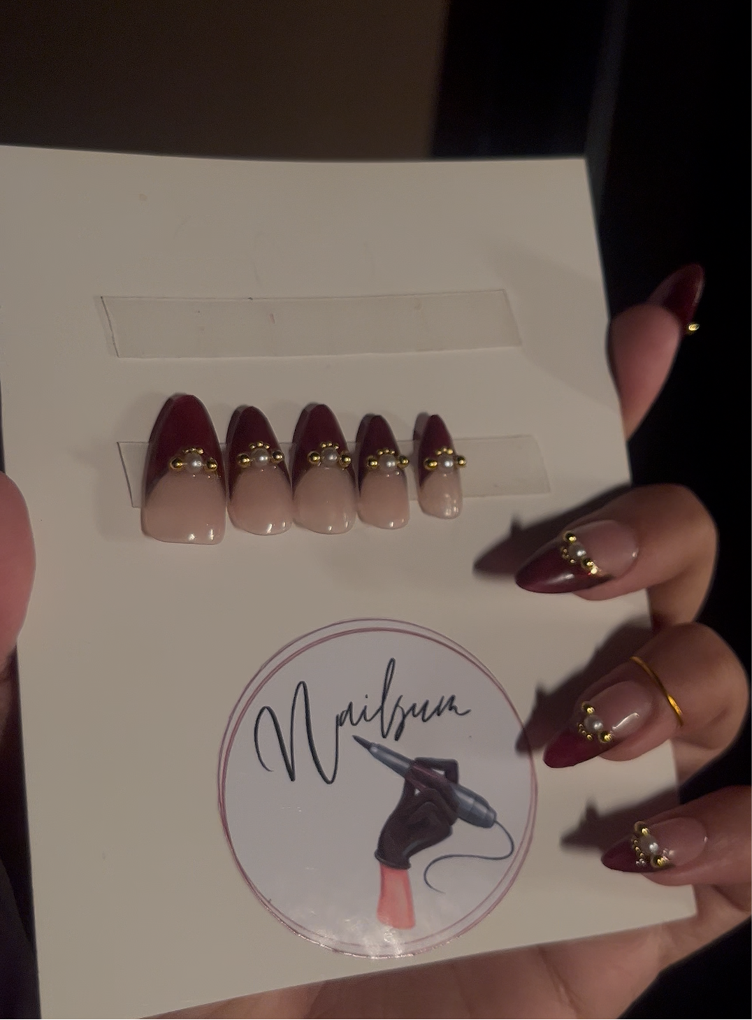 RED HEAVY FRENCH SET - Nailsum