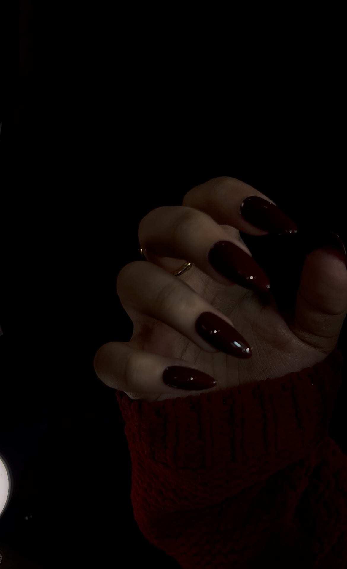 WINE RED SOLID SET - Nailsum