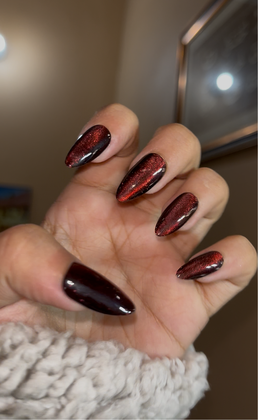 RED ROSE CATEYE SET - Nailsum