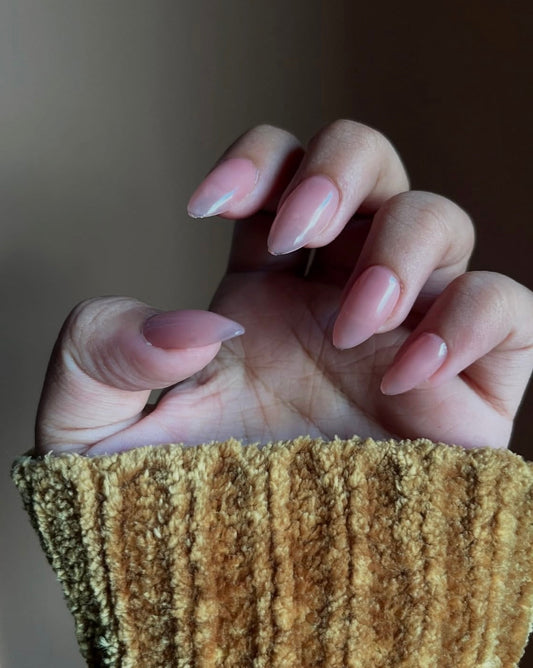 NATURAL PINK SOLID SET - Nailsum