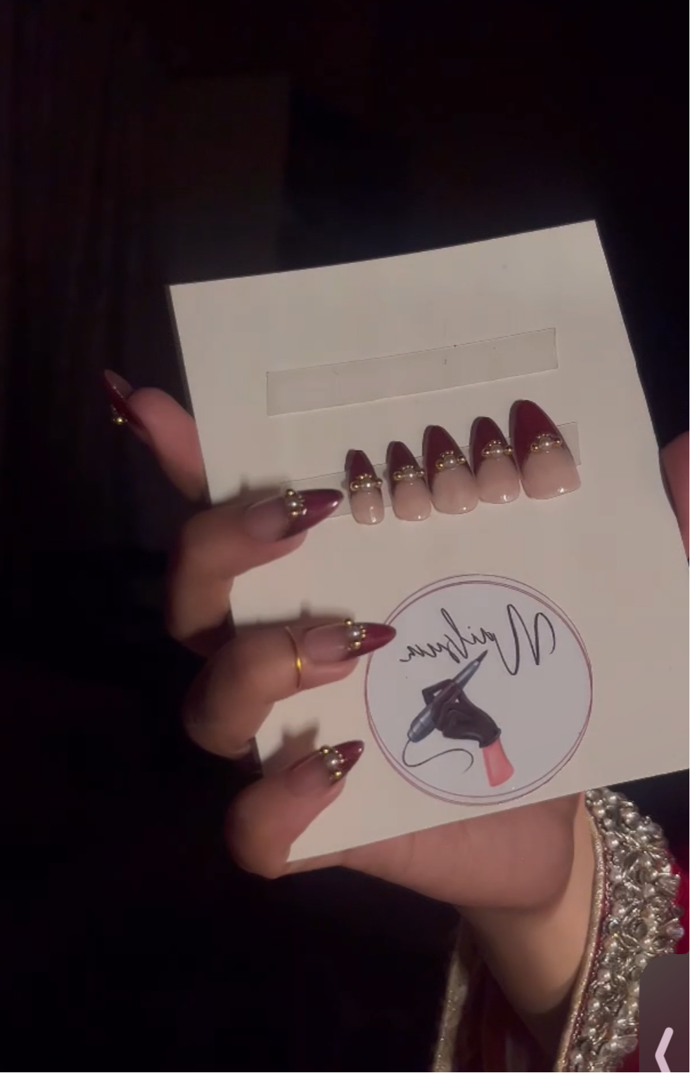 RED HEAVY FRENCH SET - Nailsum