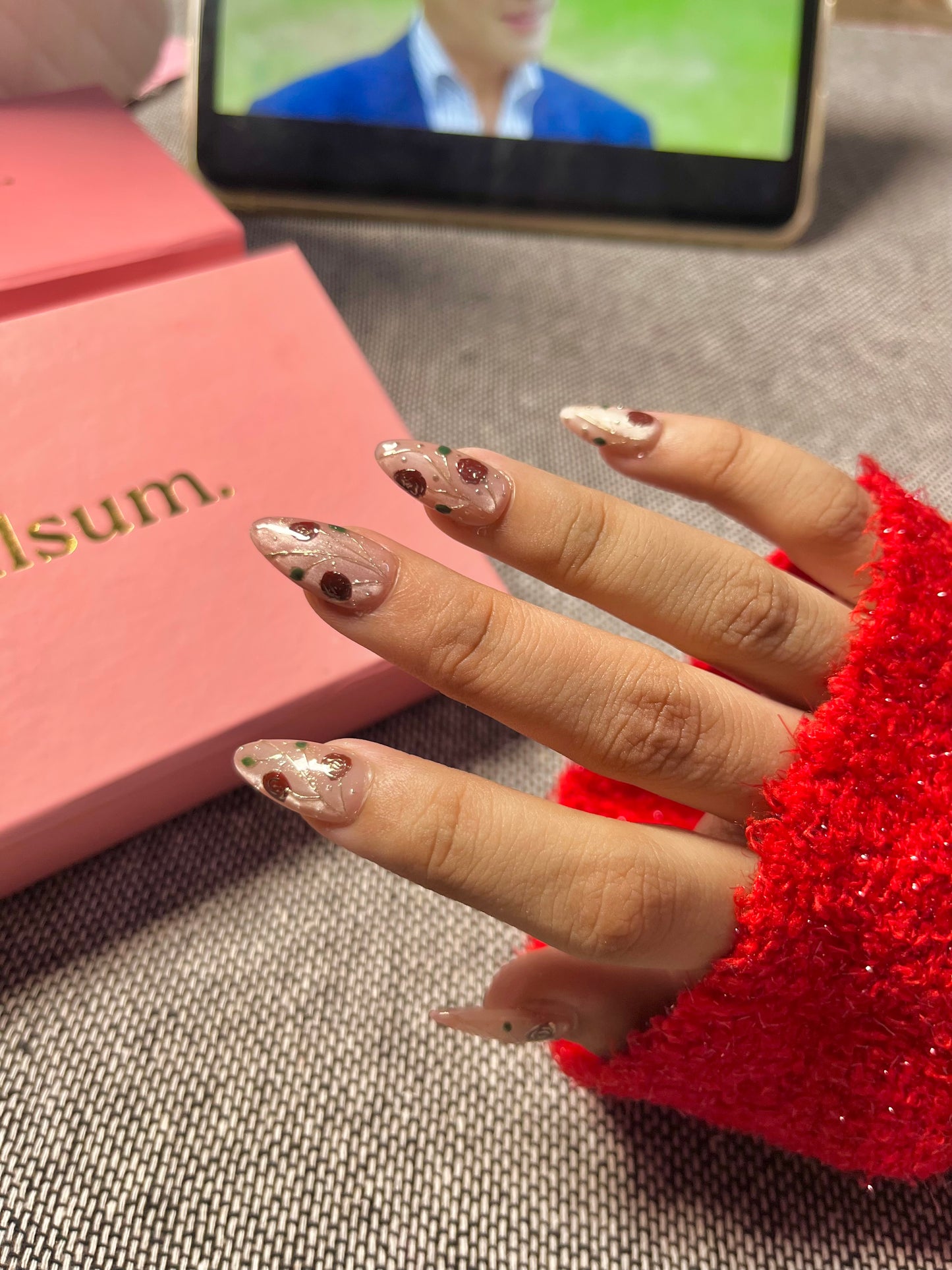 ROSE CHROME CATEYE SET