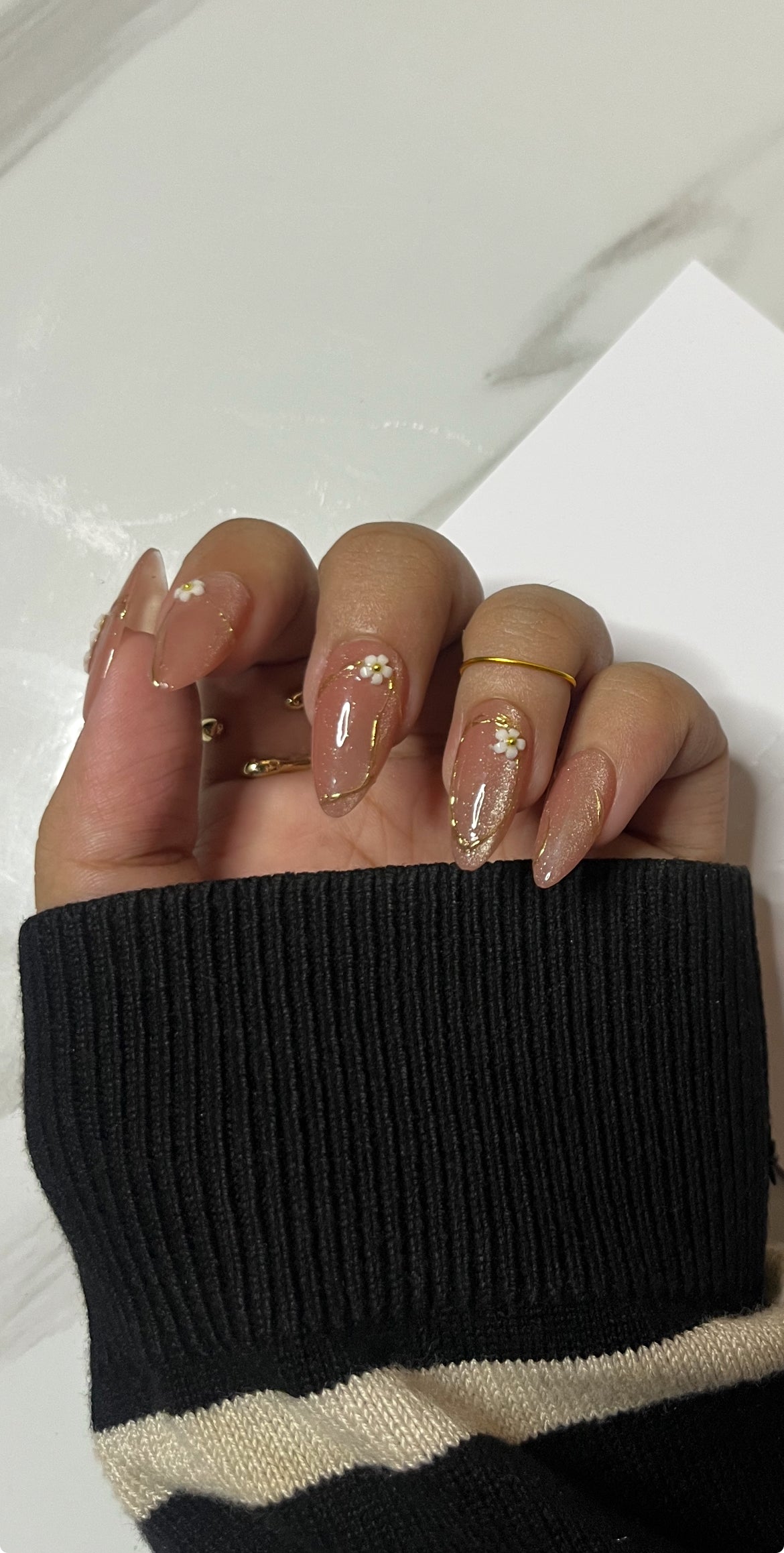 FLORAL CATEYE SET - Nailsum