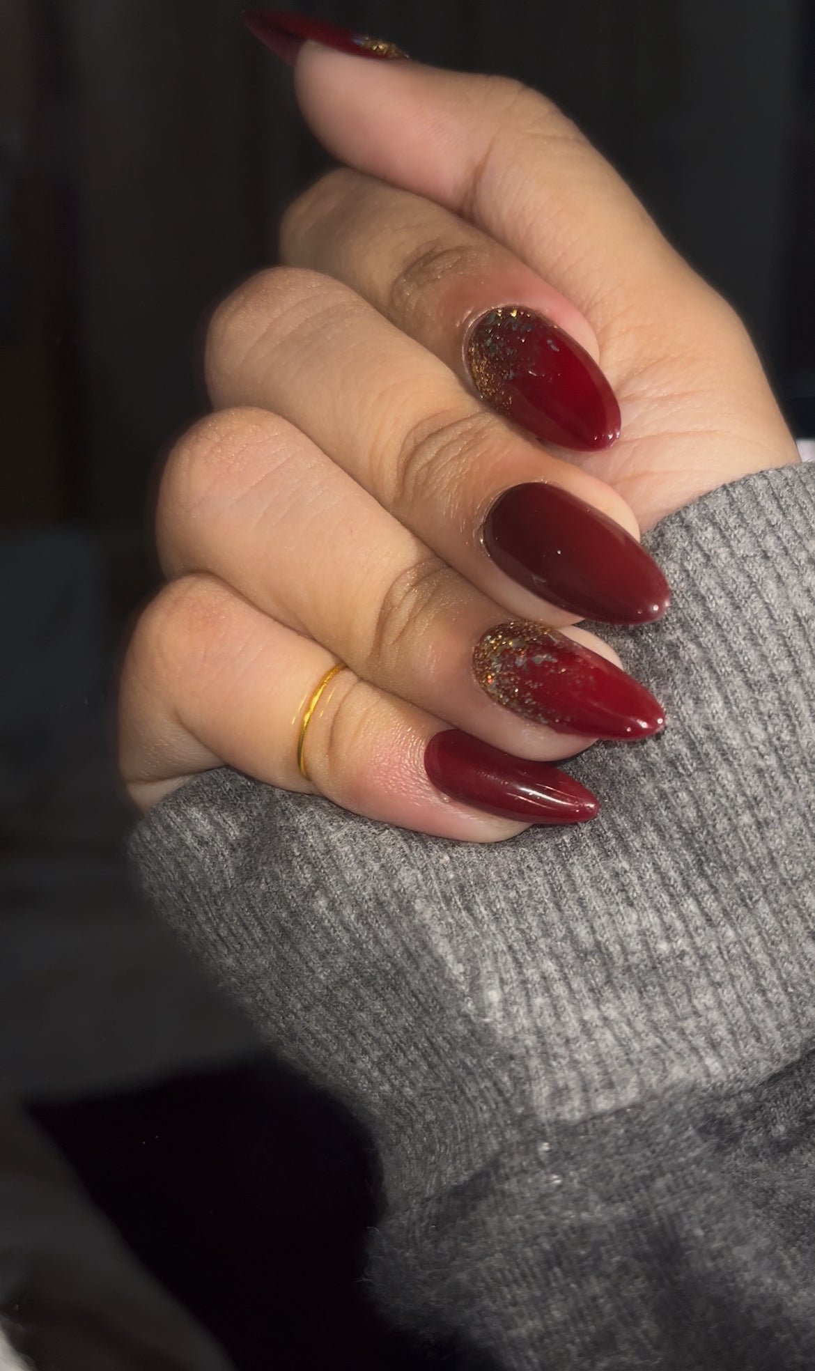 RED CHROMIC GLITTER - Nailsum