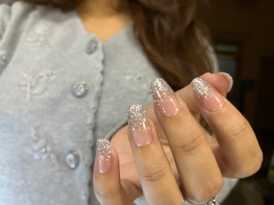 PEARL DUST SET (SILVER GLITTER)