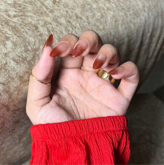 CHERRY CAT EYE SET - Nailsum