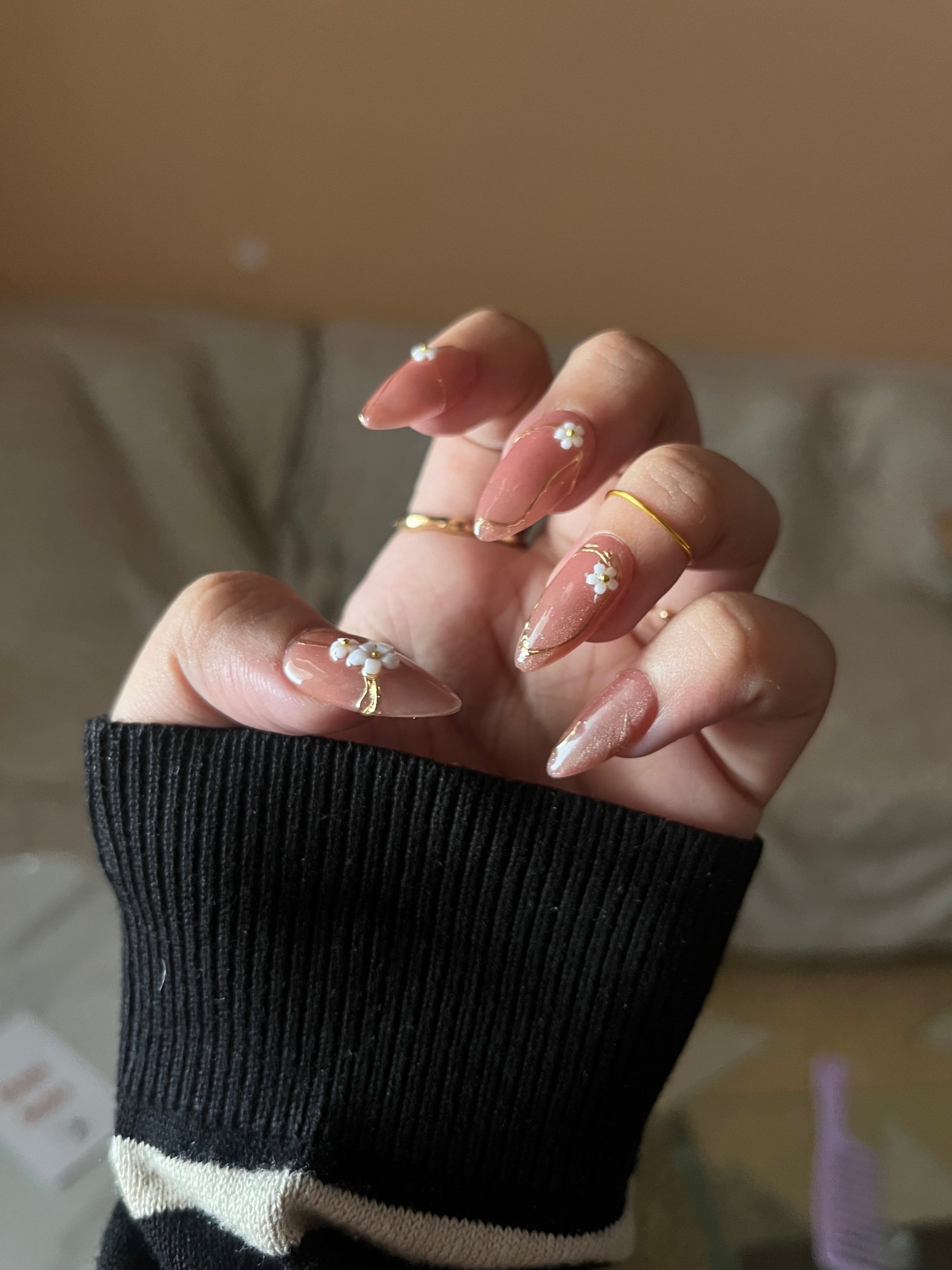 FLORAL CATEYE SET - Nailsum