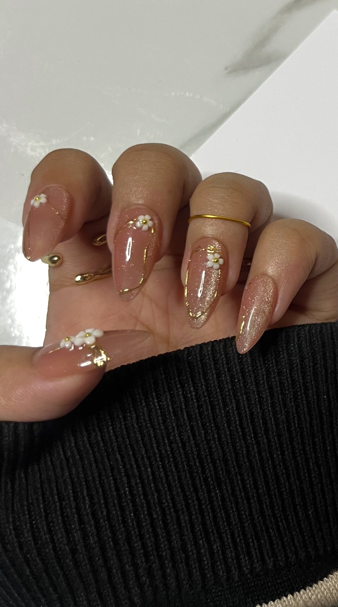 FLORAL CATEYE SET - Nailsum
