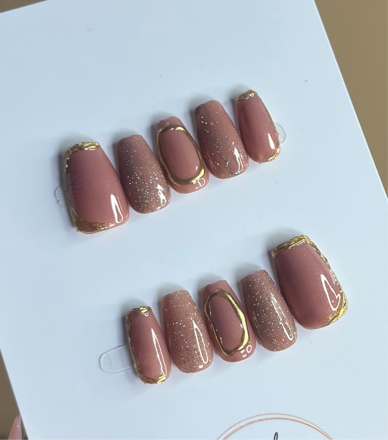 PINK X CHROME SET - Nailsum