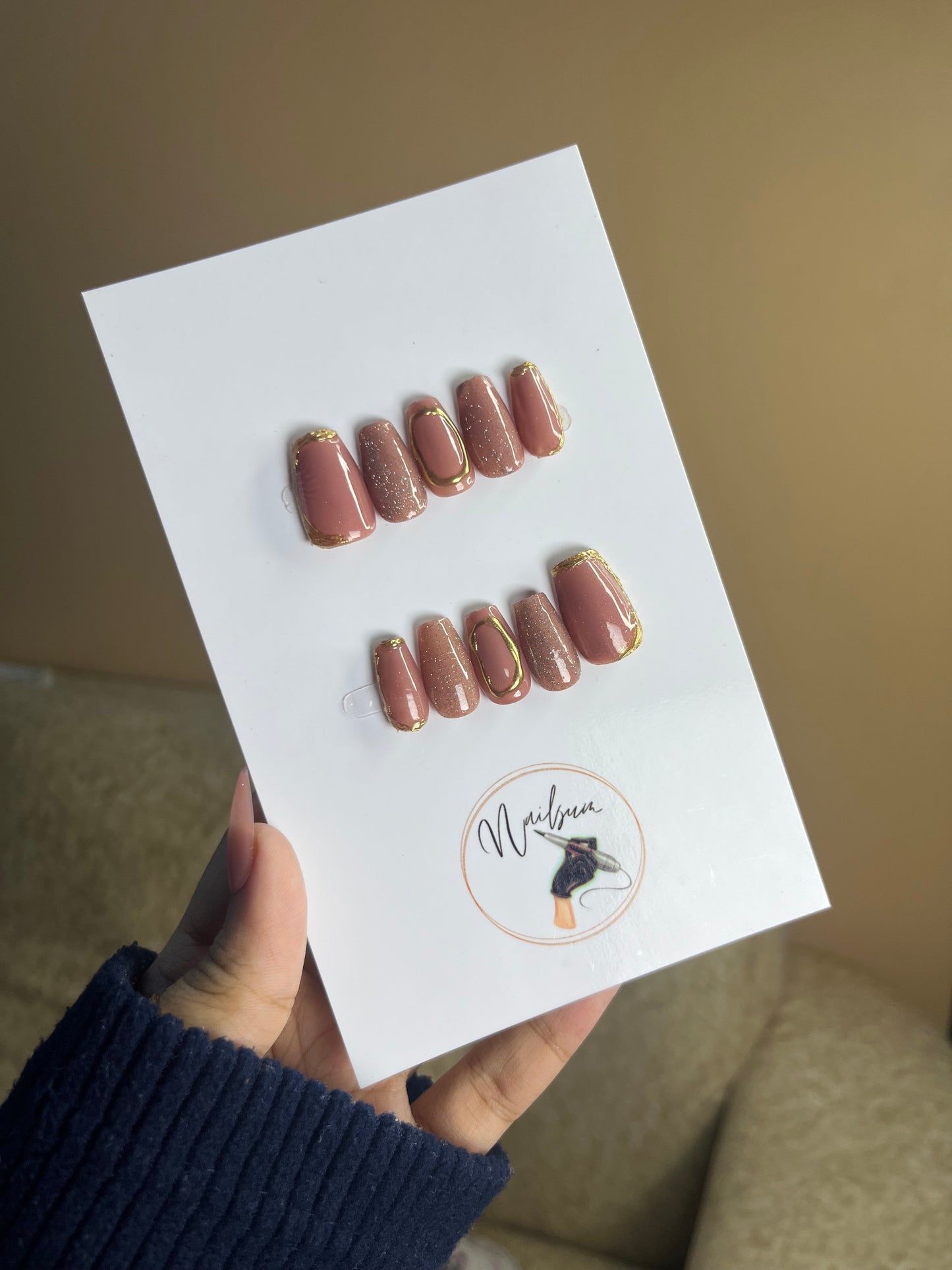 PINK X CHROME SET - Nailsum